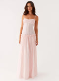 JACINDA DROP WAIST MAXI DRESS