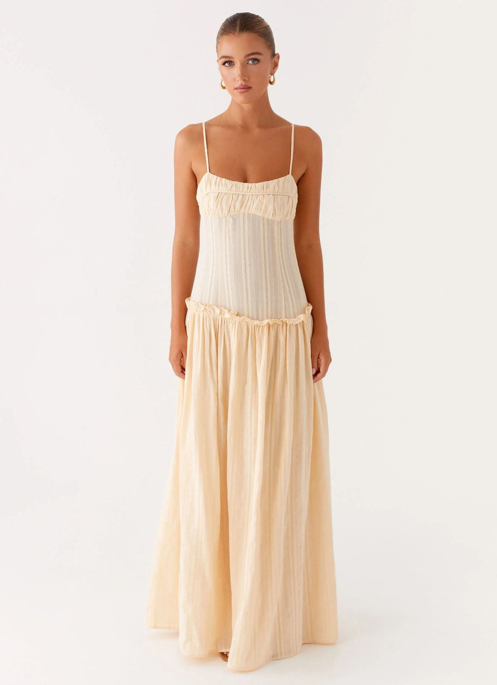 JACINDA DROP WAIST MAXI DRESS