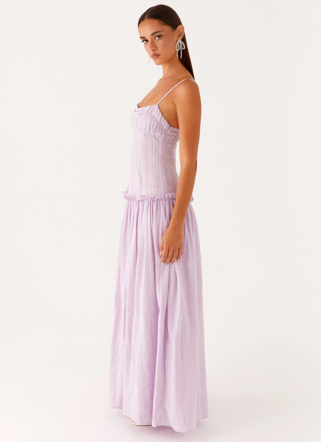 JACINDA DROP WAIST MAXI DRESS