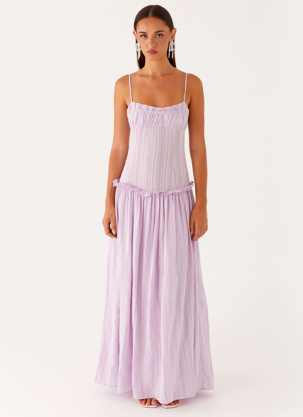 JACINDA DROP WAIST MAXI DRESS