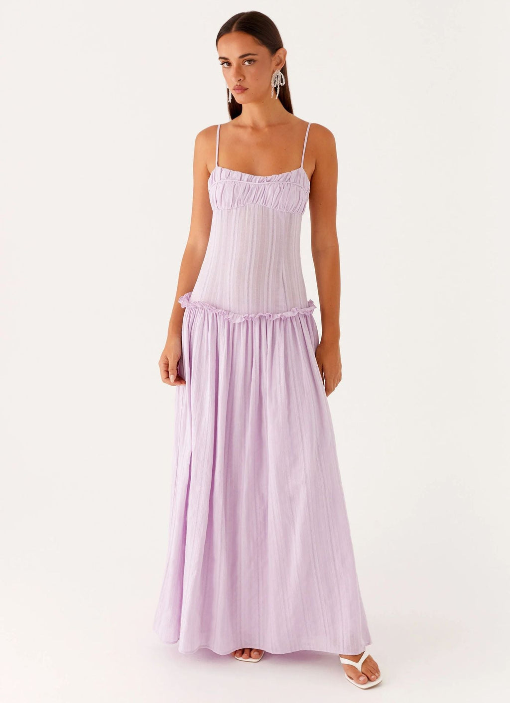 JACINDA DROP WAIST MAXI DRESS