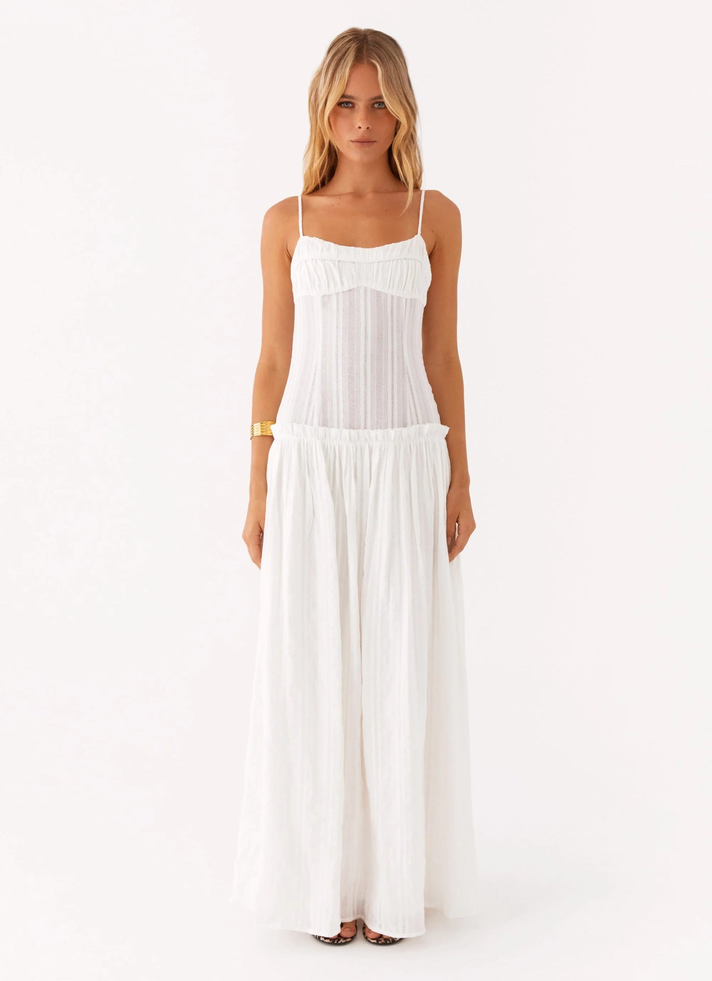 JACINDA DROP WAIST MAXI DRESS