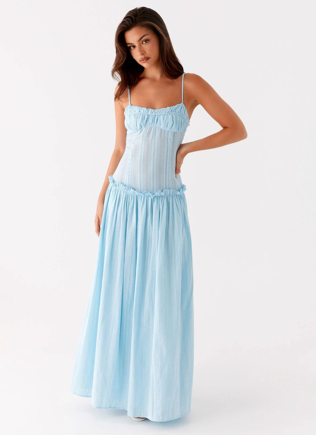 JACINDA DROP WAIST MAXI DRESS