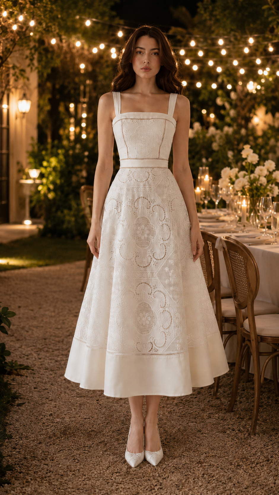 Lace Midi Dress