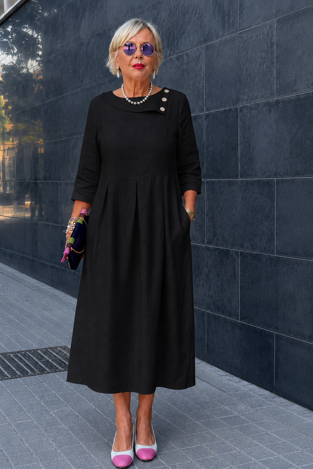 Aurielle Linen Dress