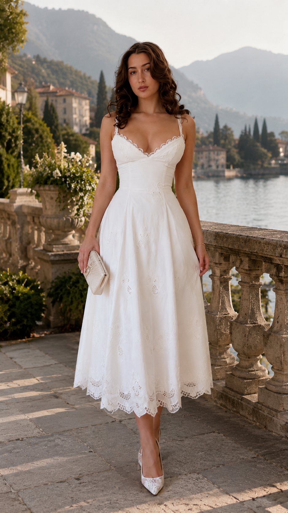 Lace Grace Midi Dress
