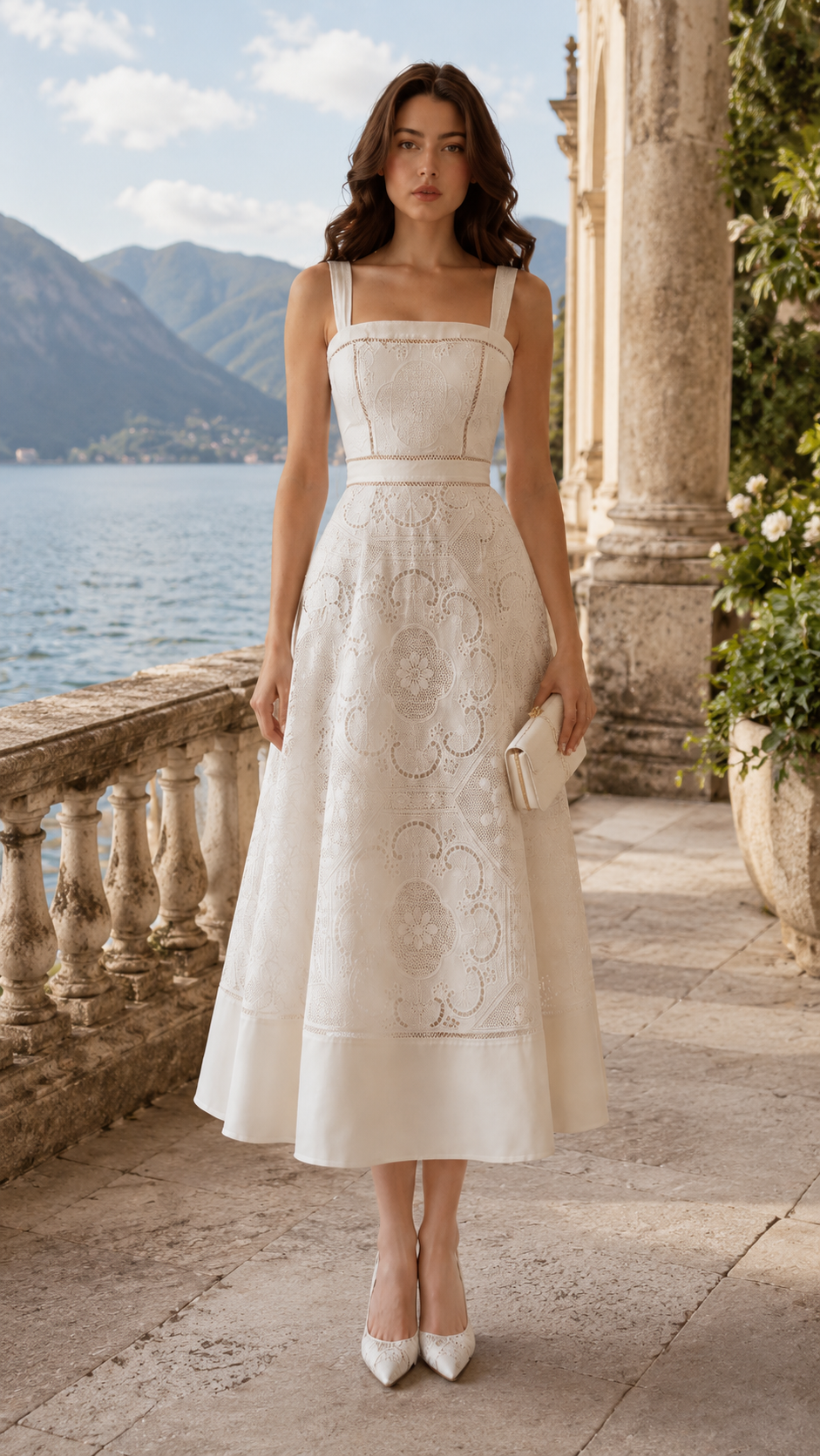 Lace Midi Dress