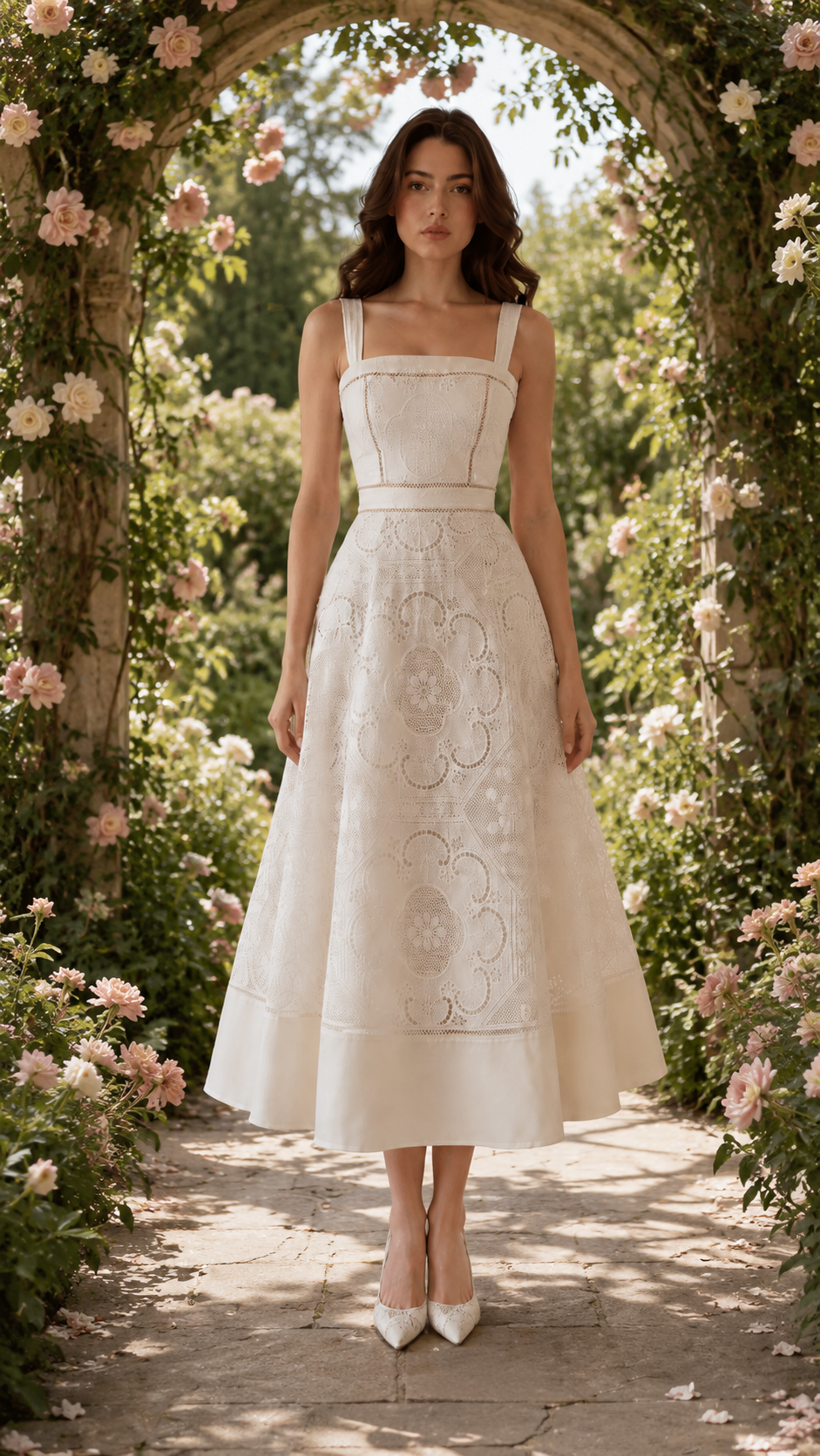 Lace Midi Dress