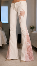 Lace Flare Jeans