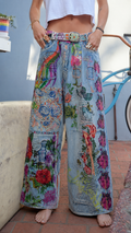 Boho Art Denim Jeans