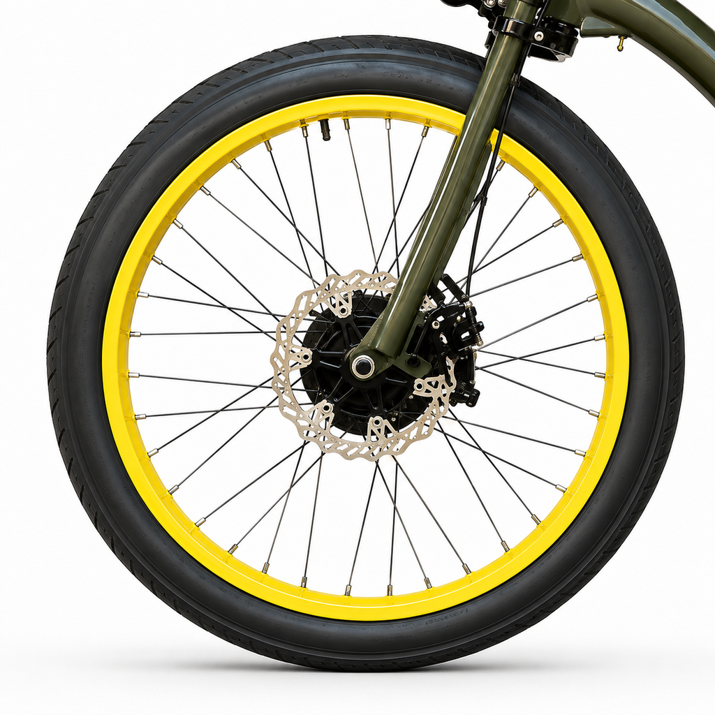 Retro Custom Fat Tire Electric Bike