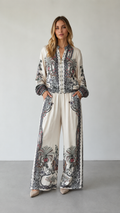 Paisley Wide-Leg Set