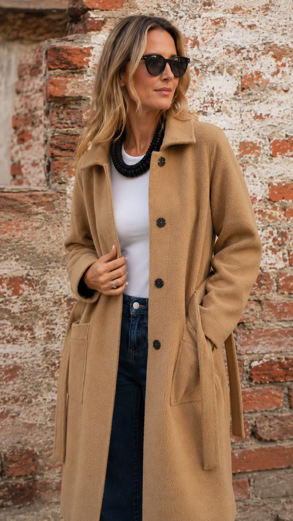 Belted Wool Coat
