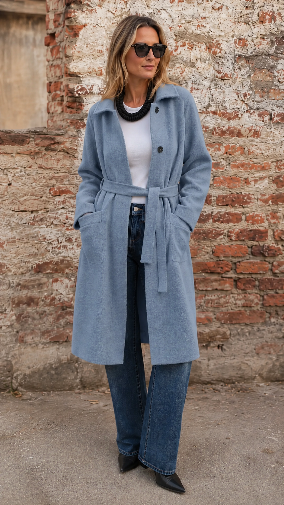 Belted Wool Coat
