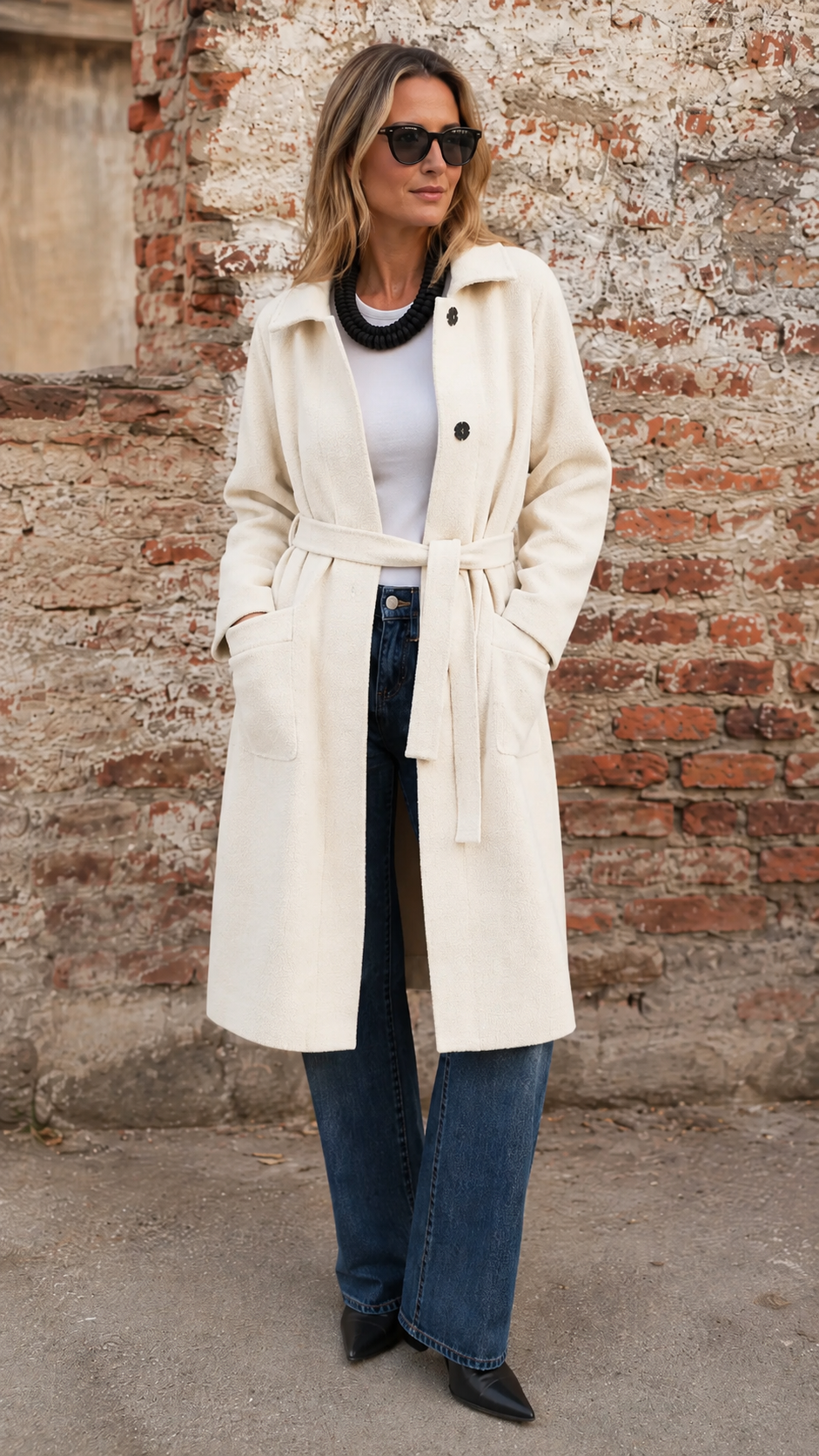 Belted Wool Coat