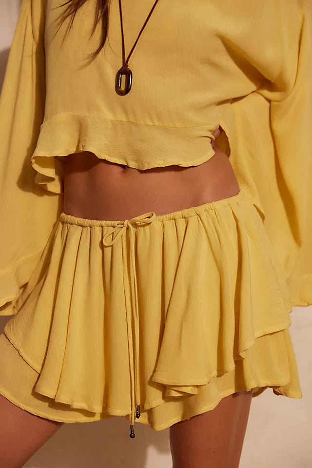 Delilah Ruffle Skort Set