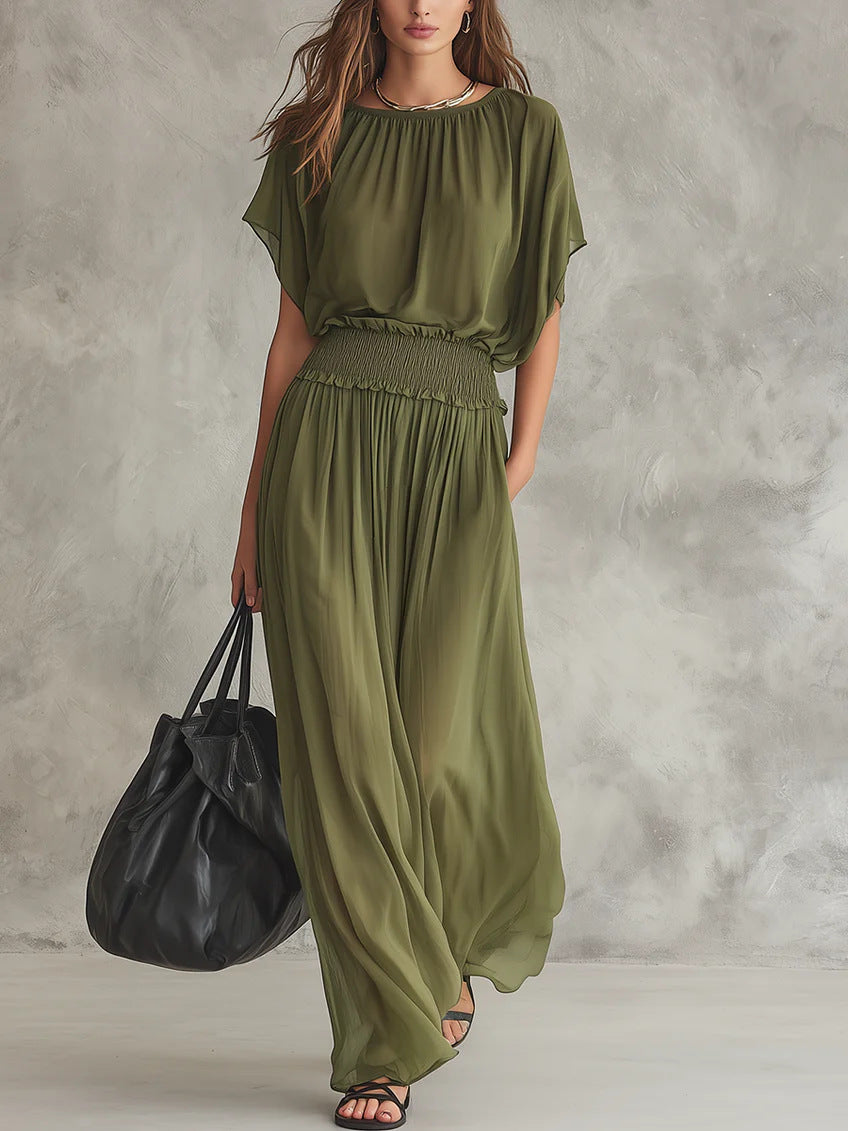 Flowy Chiffon Pant Set