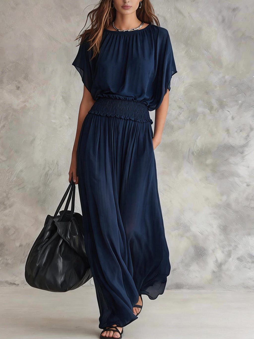 Flowy Chiffon Pant Set