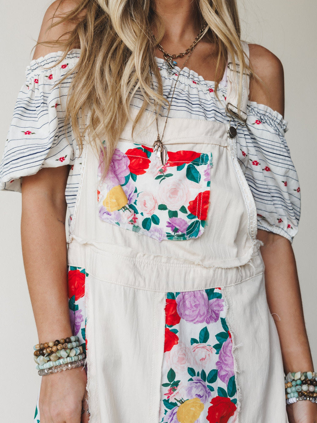 Boho Patchwork Maxi Dress