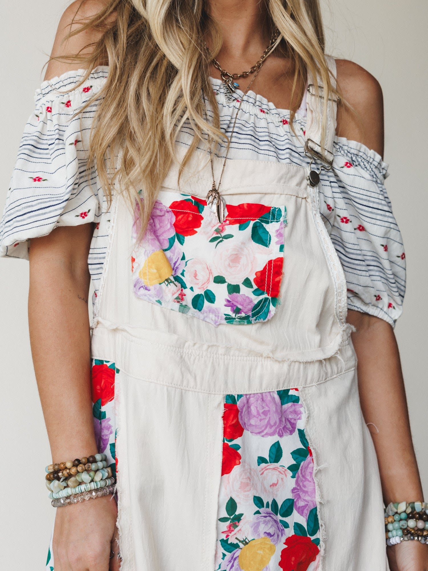Boho Patchwork Maxi Dress