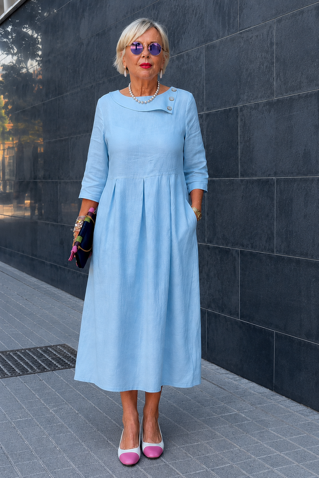 Aurielle Linen Dress