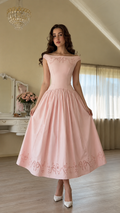Rosalie Bow Midi Dress