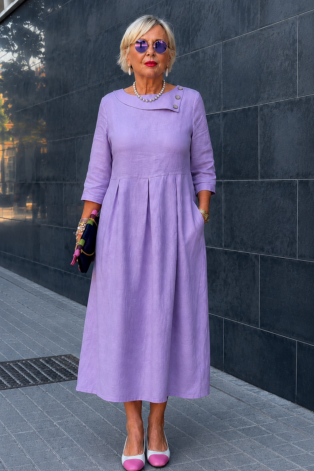 Aurielle Linen Dress